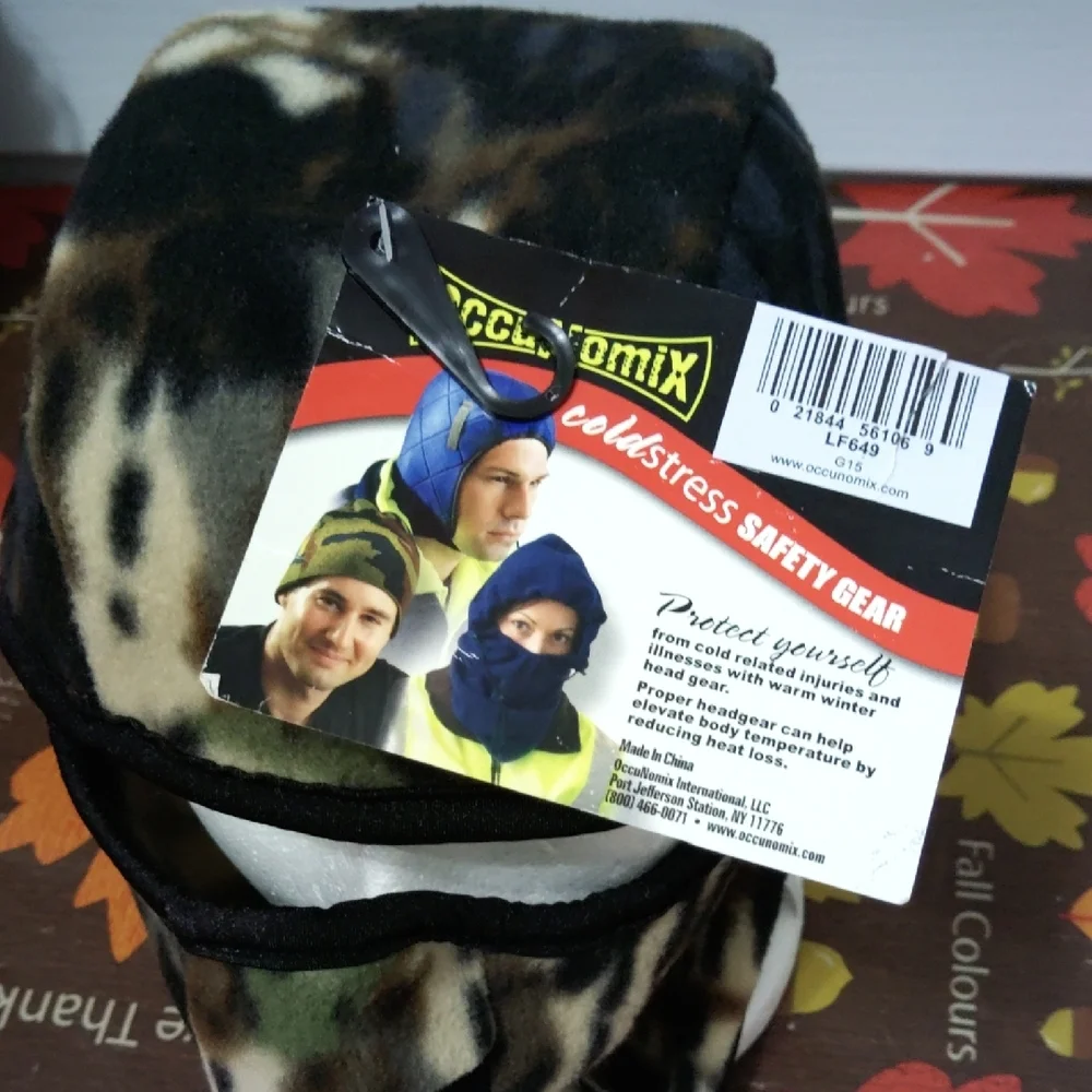 Warming Pockets On The Inside Full Face Mask